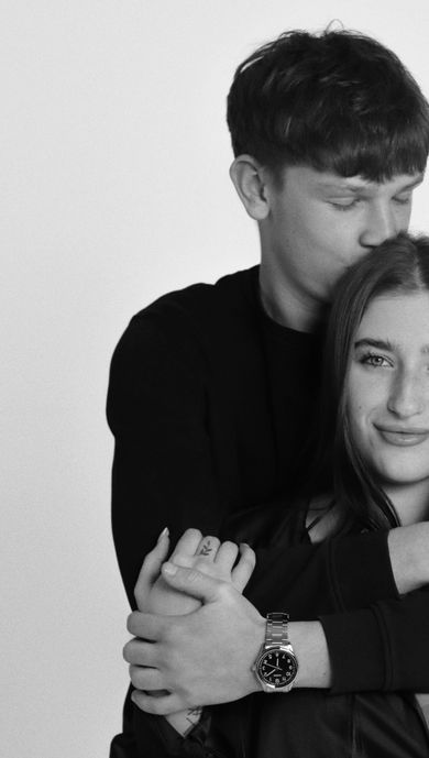couple, blackandwhite