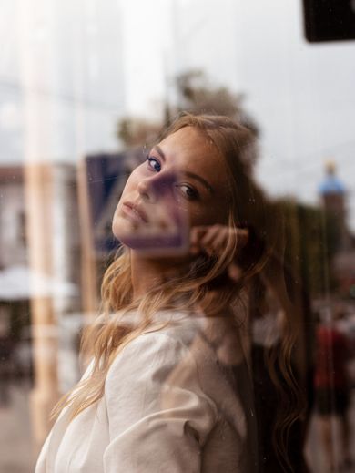 street, portrait, content