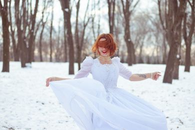 couple, wedding, portrait, content