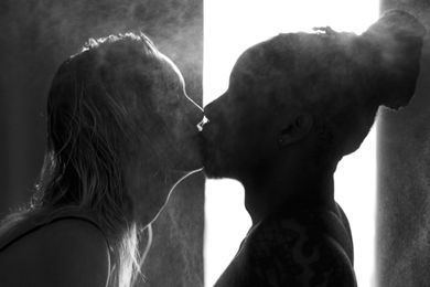 couple, blackandwhite, portrait, family