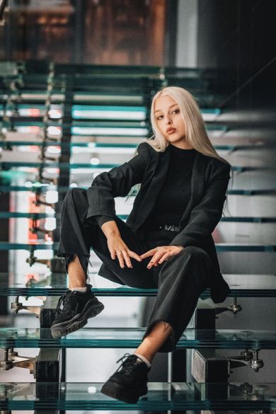 street, portrait