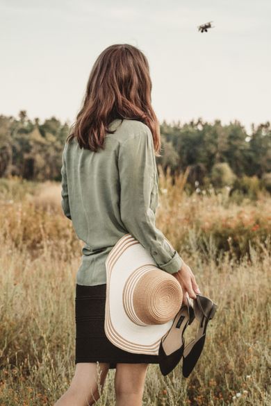 nature, portrait, content