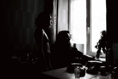 couple, film, blackandwhite, family