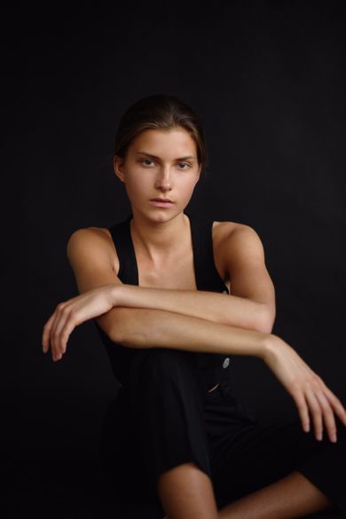portrait, content, fashion