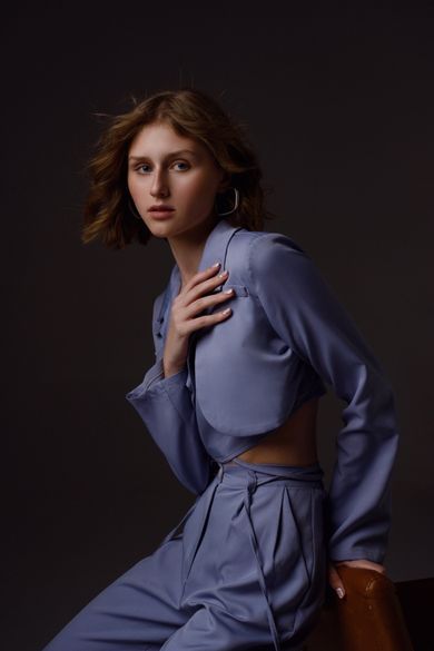 portrait, content, fashion