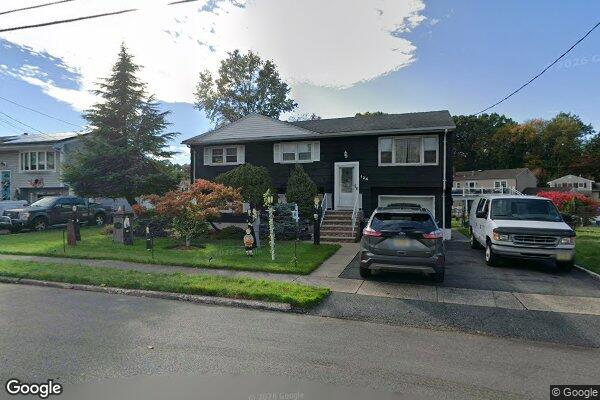 Street view of 124 Berkley, Dumont, NJ 07628