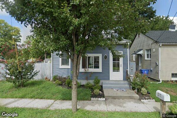 Street view of 217 Front St, Fieldsboro, NJ 08505