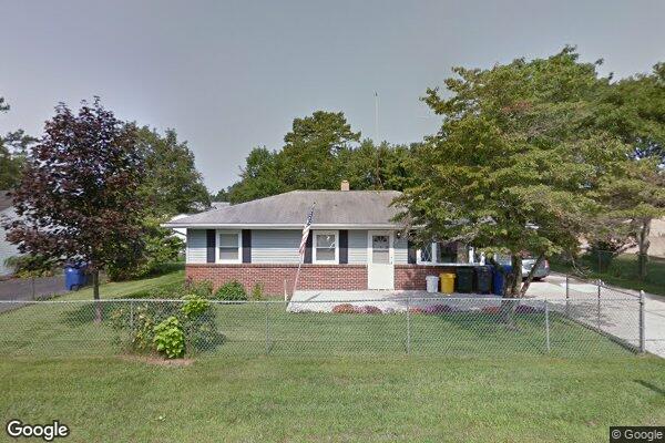 Street view of 202 Piute Tr, Pemberton, NJ 08015