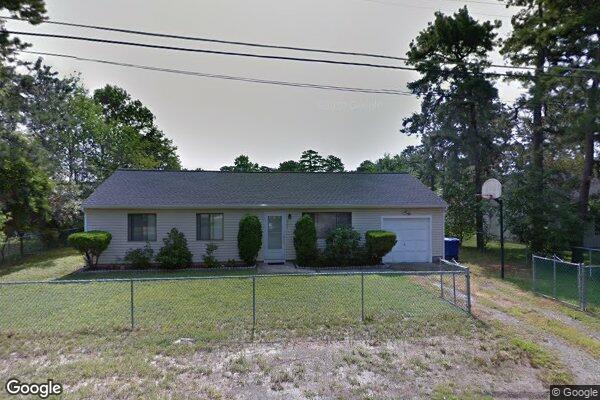 Street view of 203 Apache Tr, Pemberton, NJ 08015