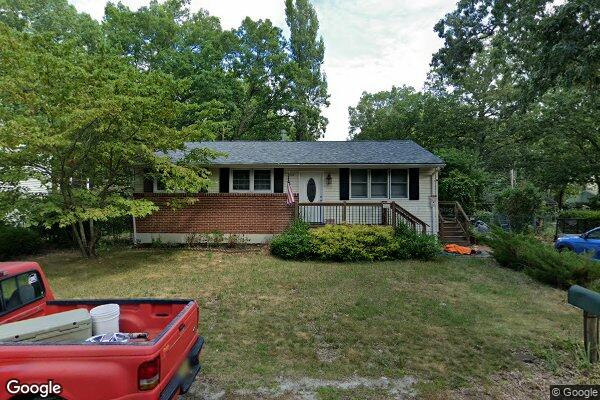 Street view of 530 Cactus St, Pemberton, NJ 08036