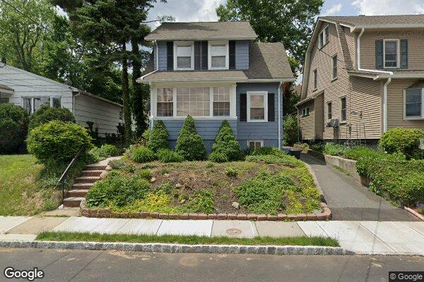 Street view of 27 Pine St, West Orange, NJ 07052