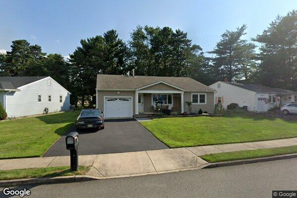 Street view of 5 Crescent Dr, Berkeley, NJ 08757