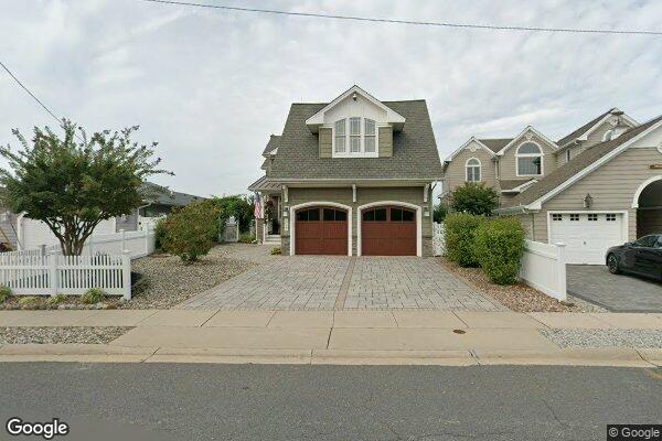 Street view of 117 Pershing Blvd, Lavallette, NJ 08735