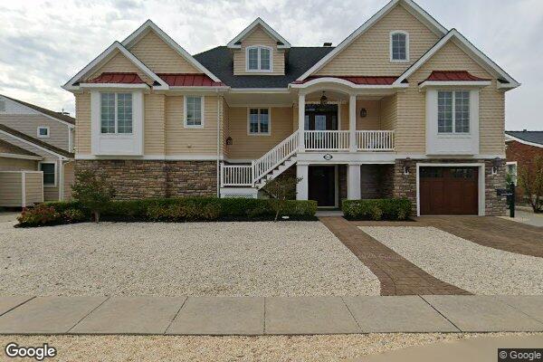 Street view of 163 Pershing Blvd, Lavallette, NJ 08857