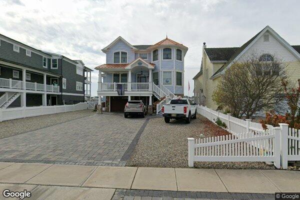 Street view of 181 Pershing Blvd, Lavallette, NJ 08735