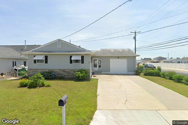 Street view of 102 E Thames Rd, Little Egg Harbor, NJ 08087