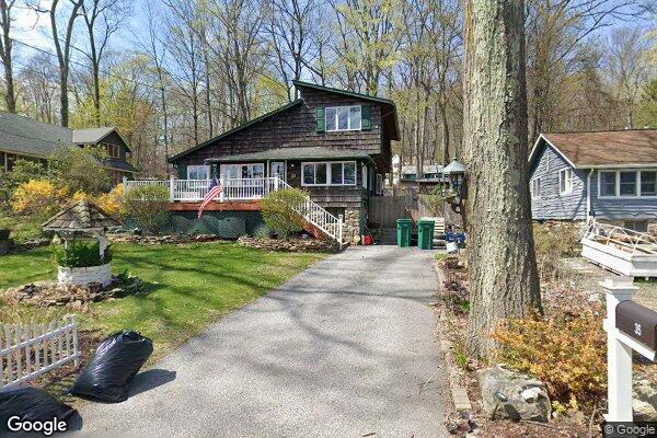 Street view of 35 Lakeside Dr, Vernon, NJ 07422