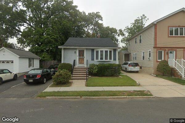 Street view of 2 Edward Pl, Cranford, NJ 07016