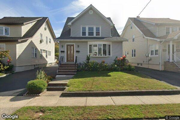Street view of 93 Benjamin St, Cranford, NJ 07016