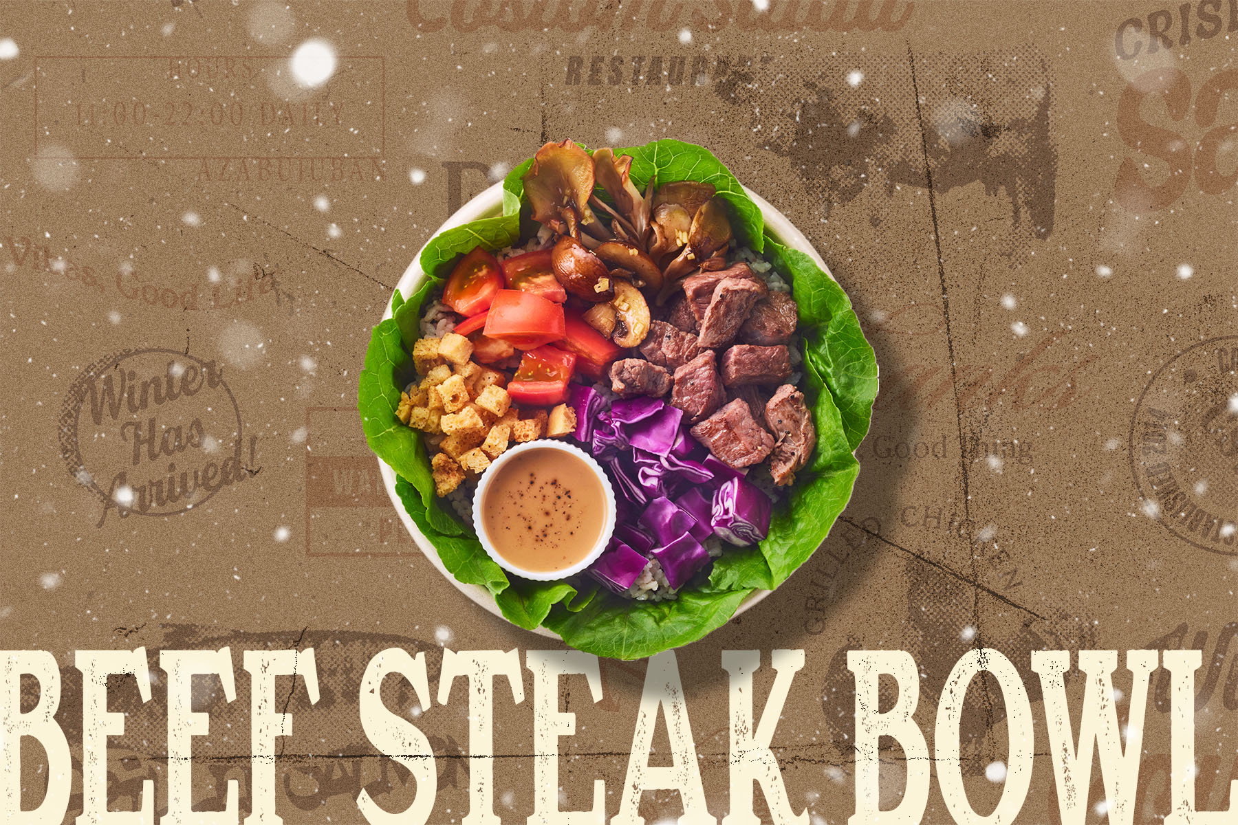 BEEF STEAK BOWL