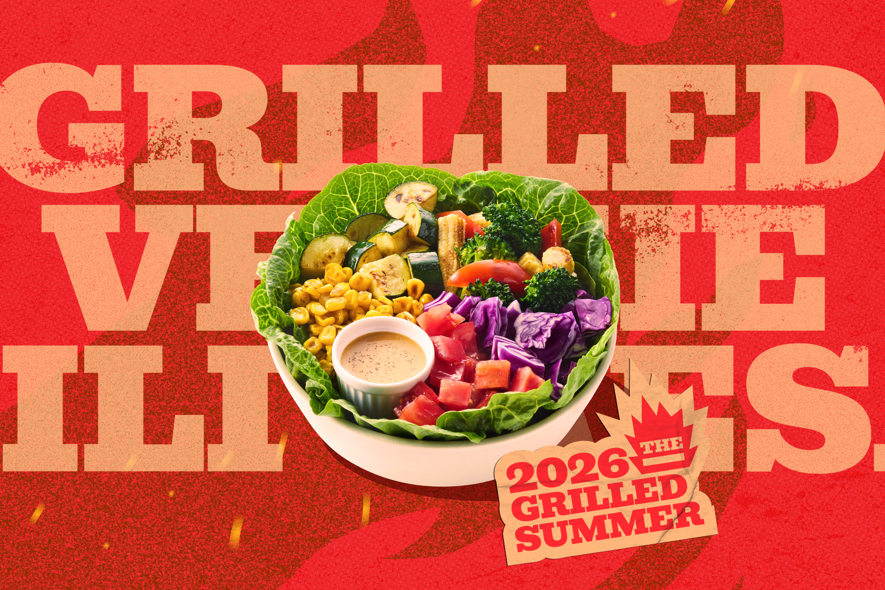 GRILLED VEGGIE CHILI CAESAR