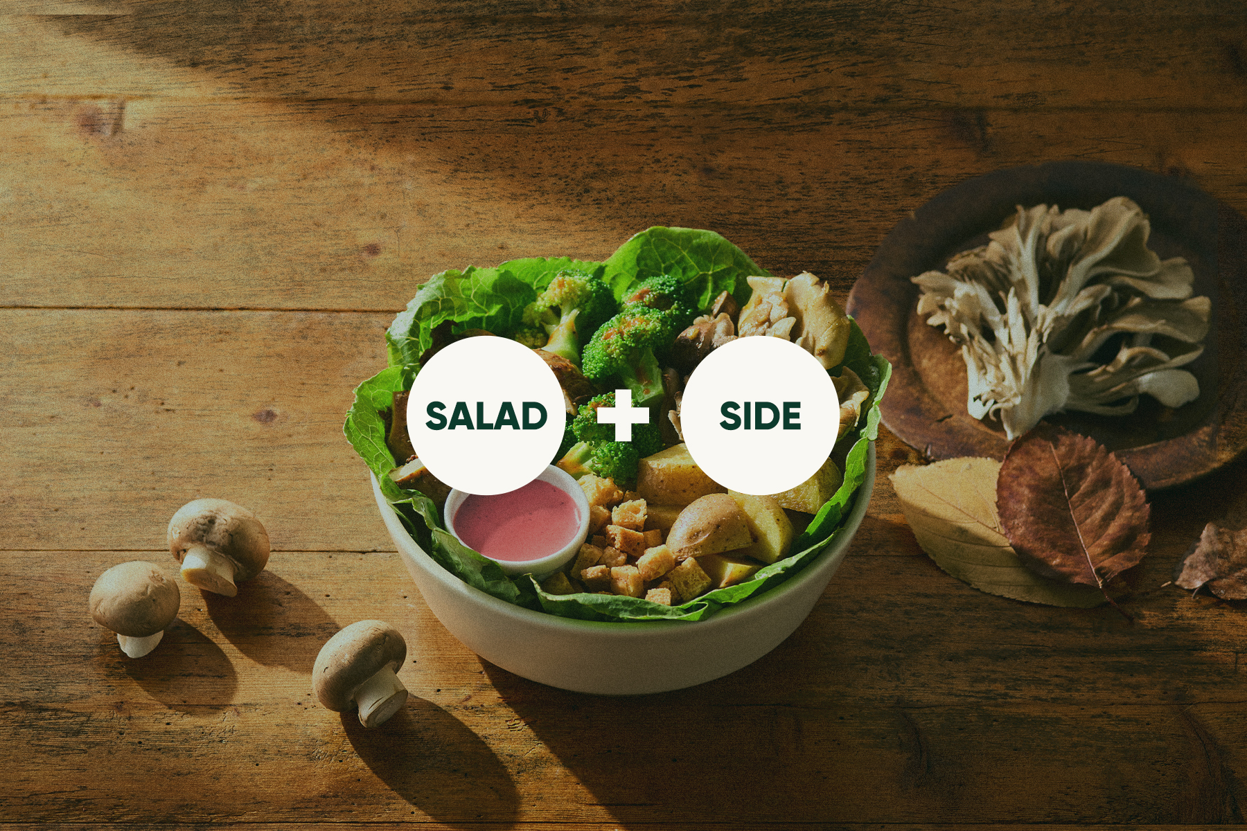 AUTUMN MUSHROOM & MAPLE CHICKEN COMBO SET