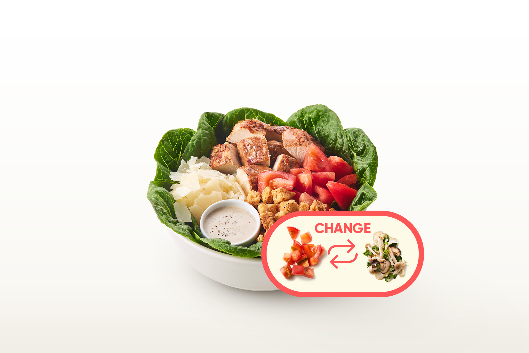 CLASSIC CHICKEN CAESAR feat. SPRING MUSHROOM