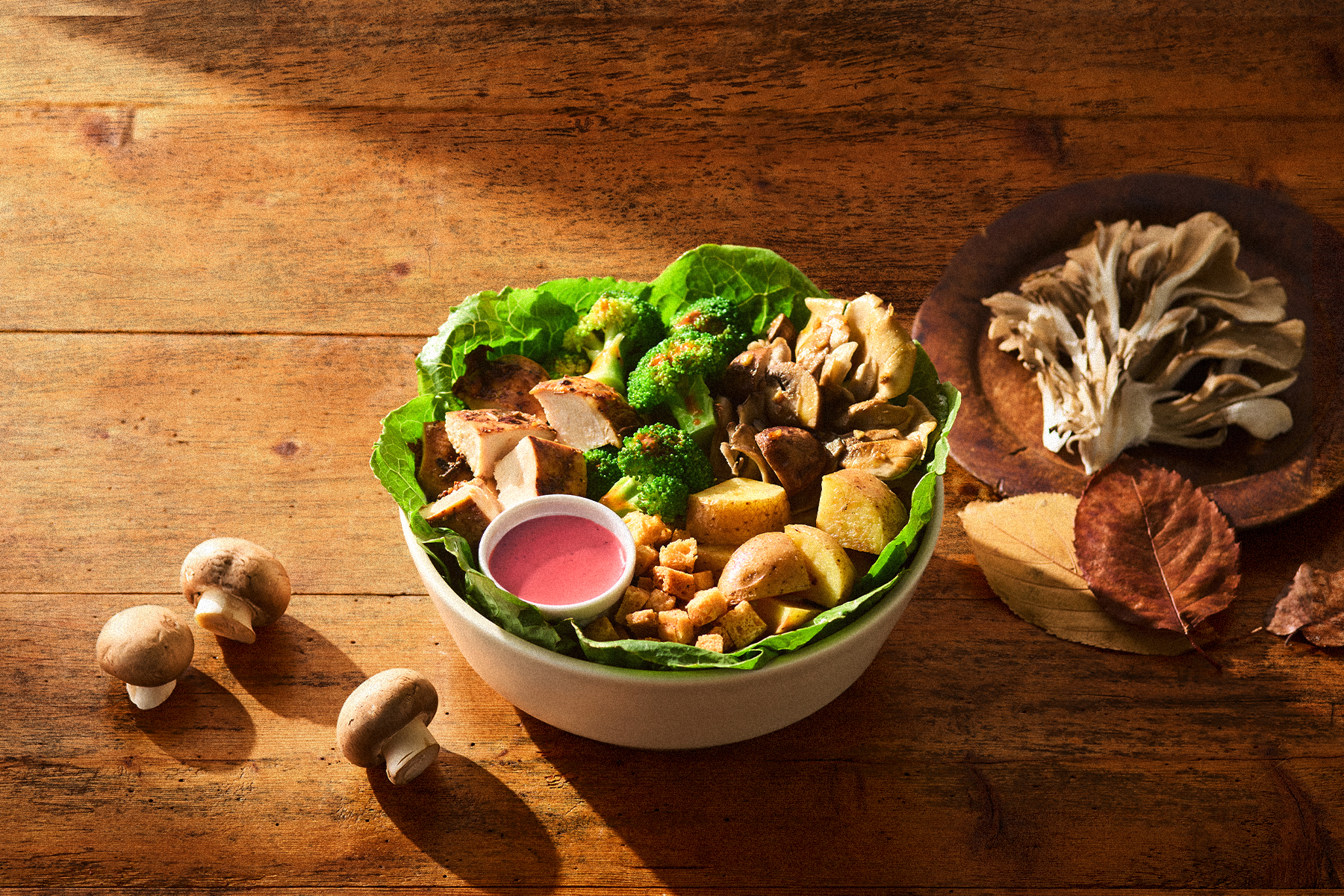 AUTUMN MUSHROOM & MAPLE CHICKEN