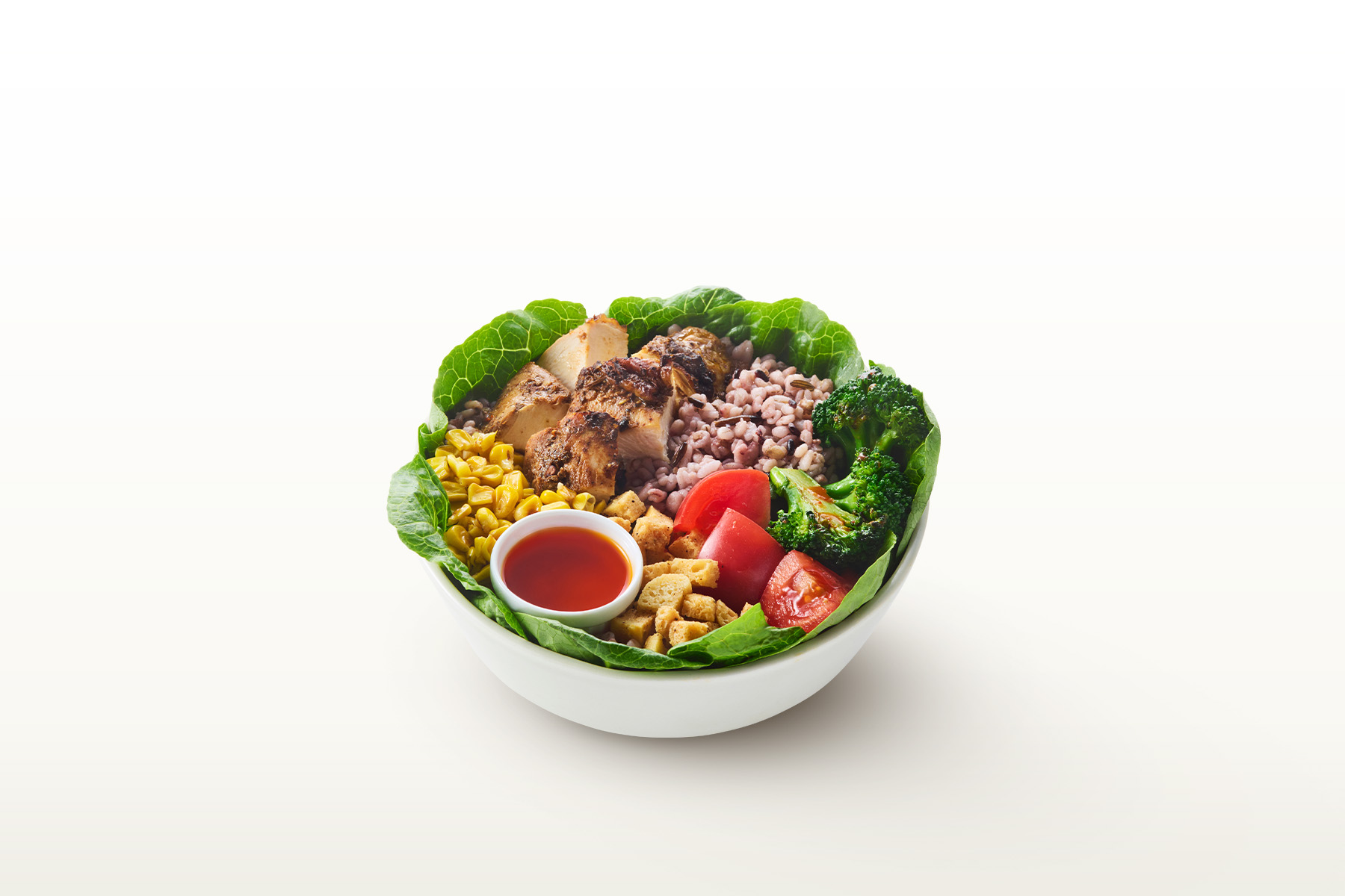 Grilled Chicken & Wild Rice Chili Bowl