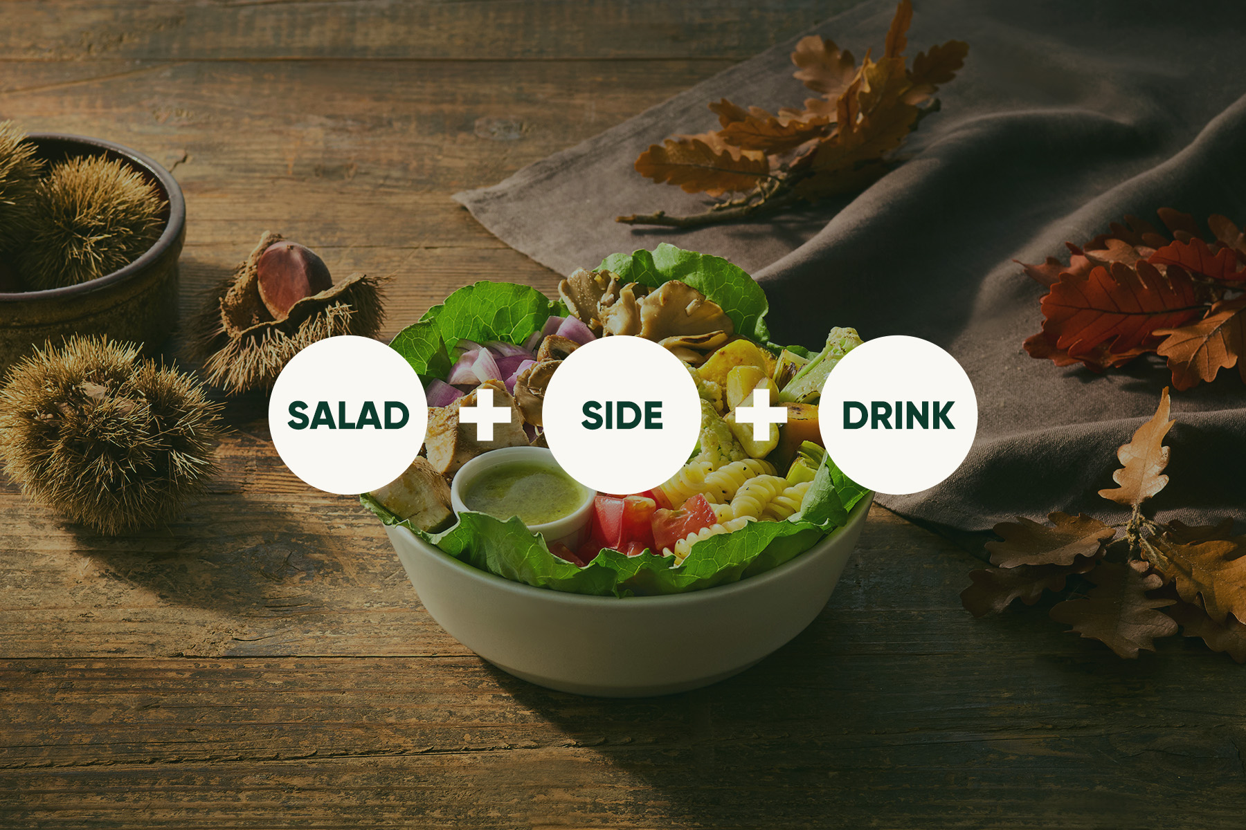 AUTUMN VEGGIE PASTA MIX TRIO SET