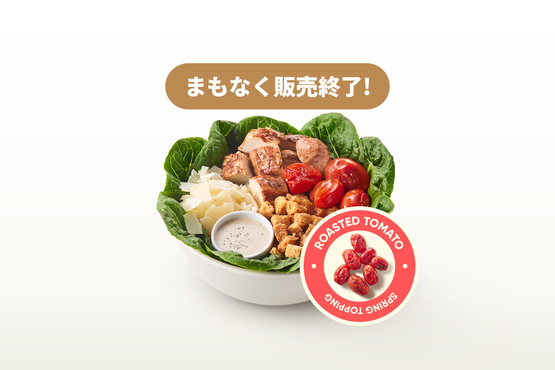 CLASSIC CHICKEN CAESAR feat. ROASTED TOMATO