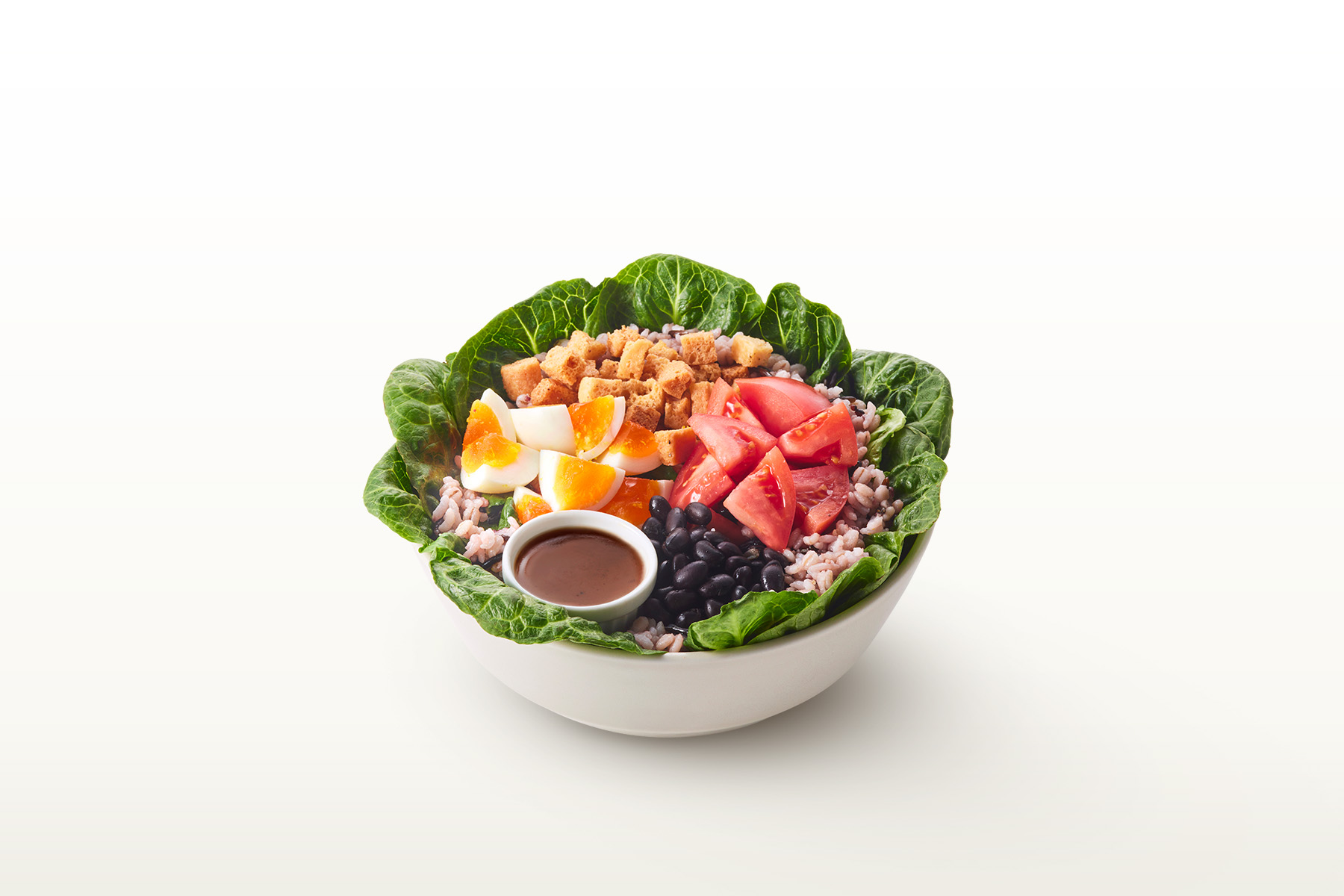 CRISPY EGG BOWL JAPANESE SOY VINAIGRETTE MIX