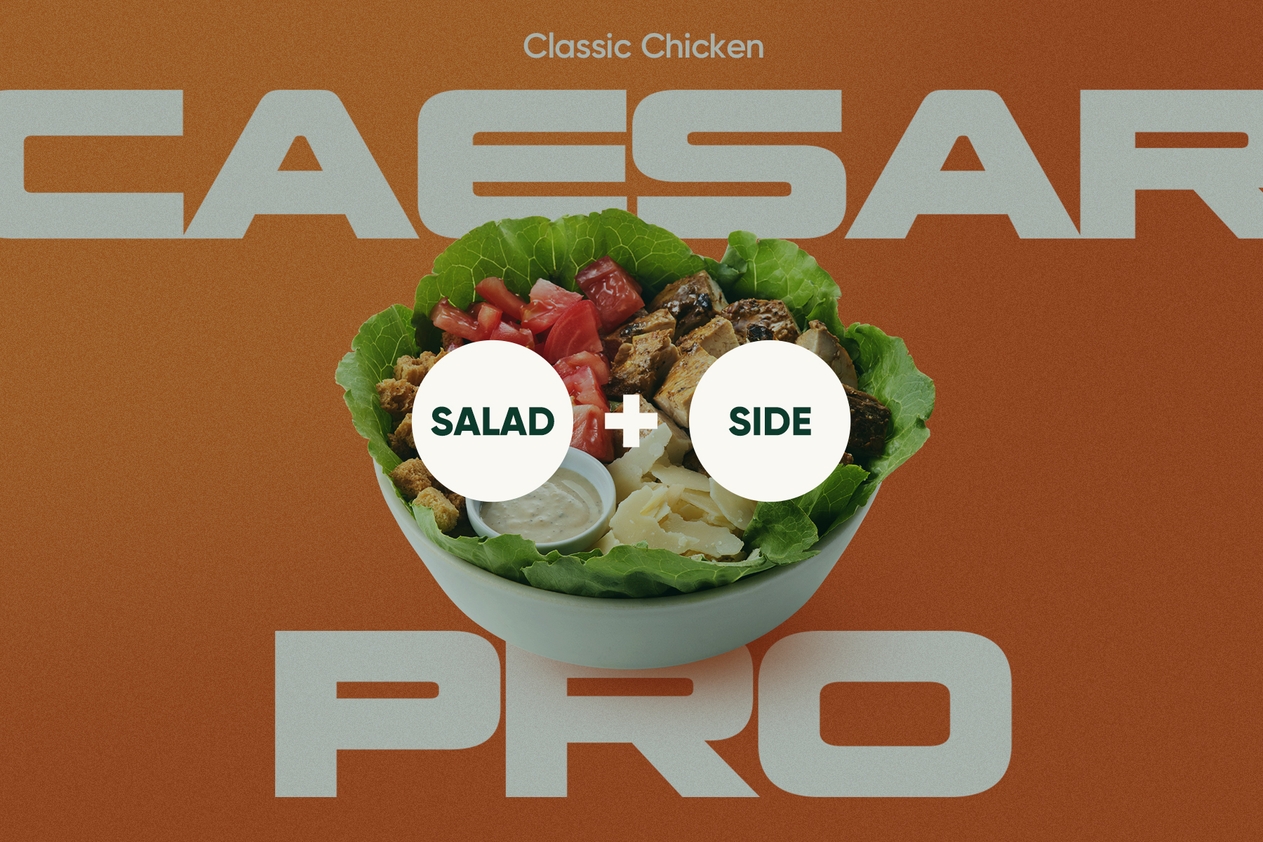 CLASSIC CHICKEN CAESAR PRO COMBO SET
