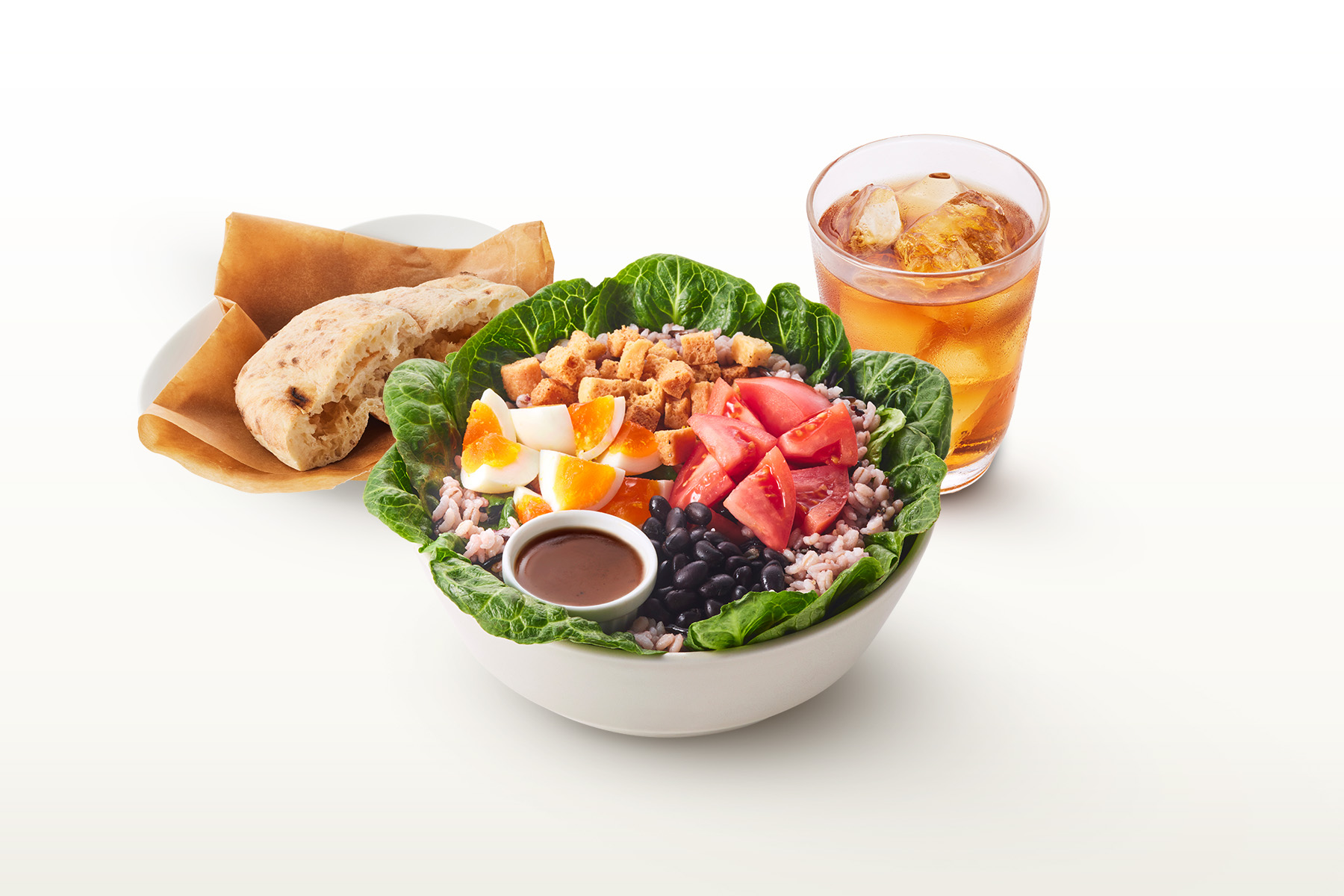 CRISPY EGG BOWL JAPANESE SOY VINAIGRETTE MIX TRIO SET