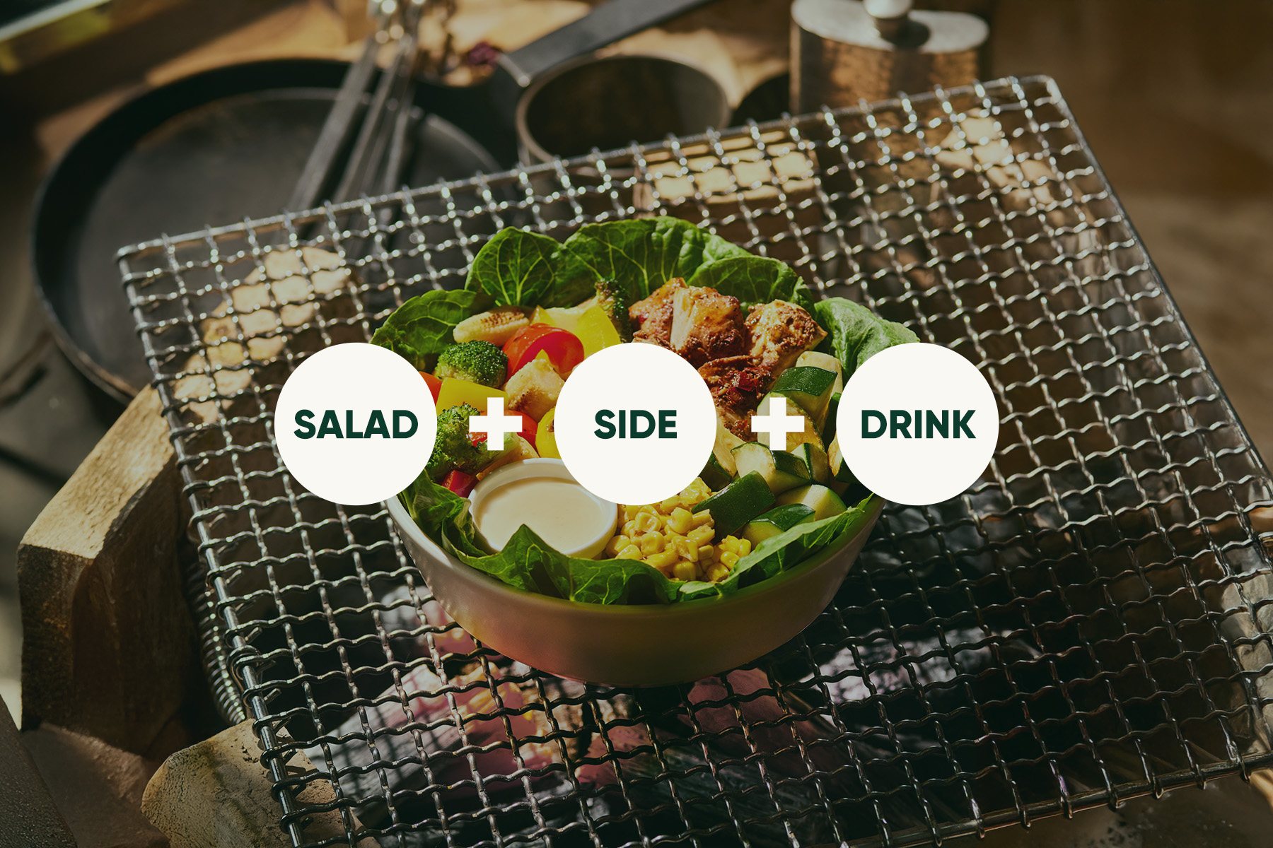 SUMMER VEGGIE GRILL TRIO SET