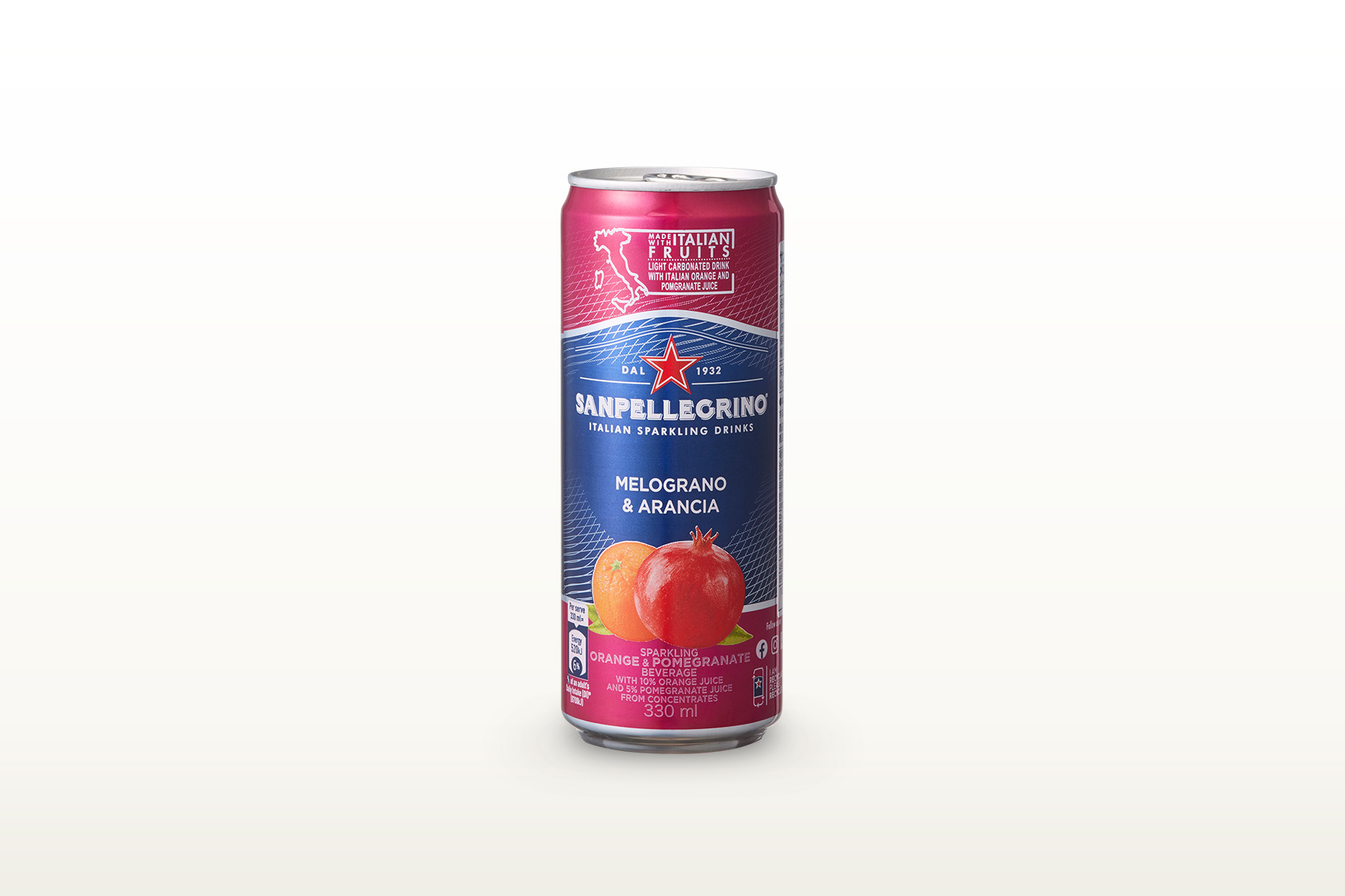 POMEGRANATE & ORANGE SPARKLING JUICE