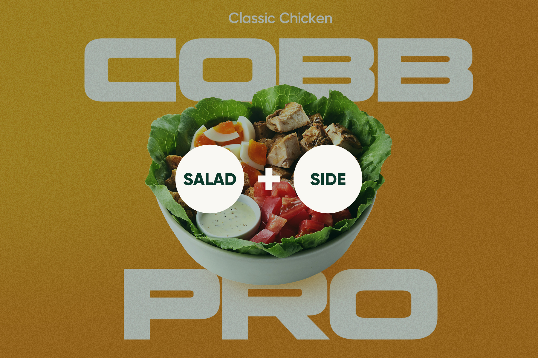 CLASSIC CHICKEN COBB PRO  COMBO SET
