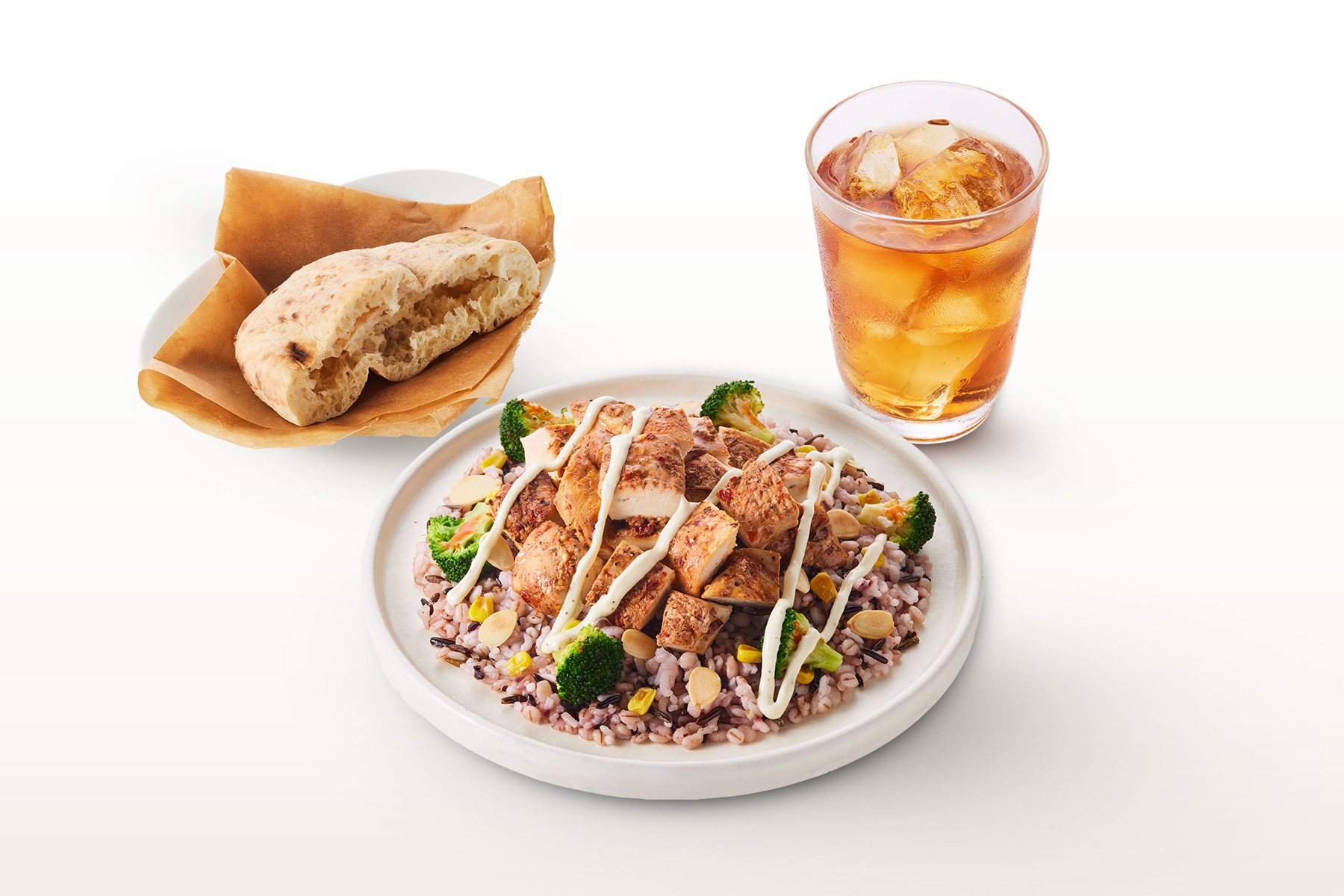 CHICKEN PLATE PRO + DRINK + SIDE SET
