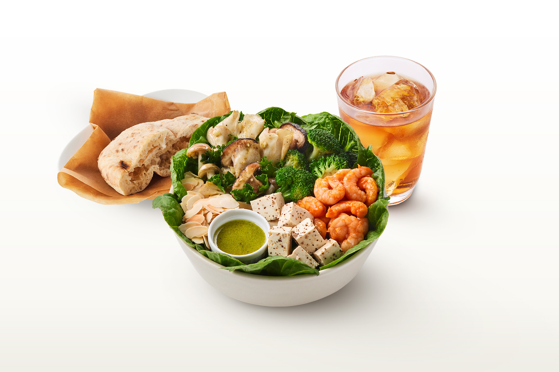 MIXED MUSHROOM SPRING + DRINK + SIDE SET
