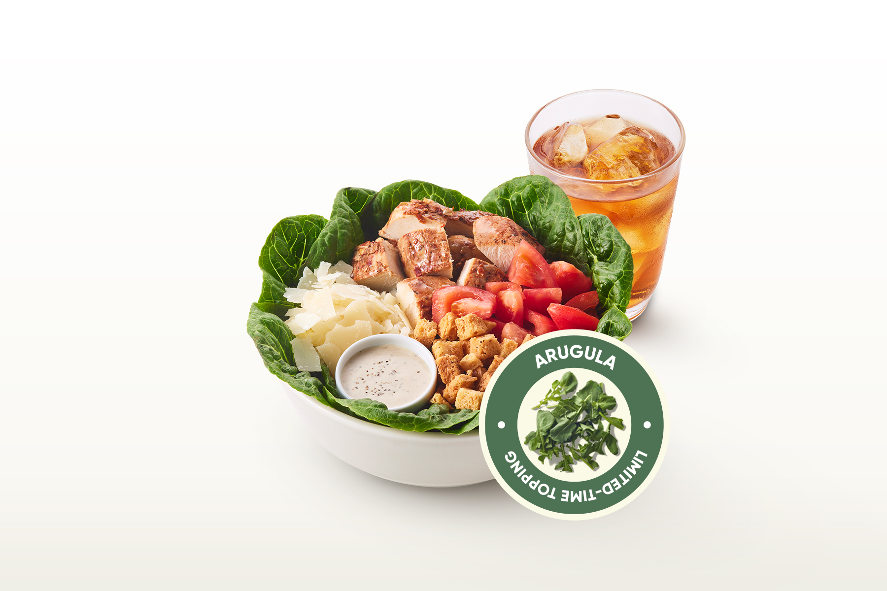 CLASSIC CHICKEN CAESAR + ARUGULA COMBO SET