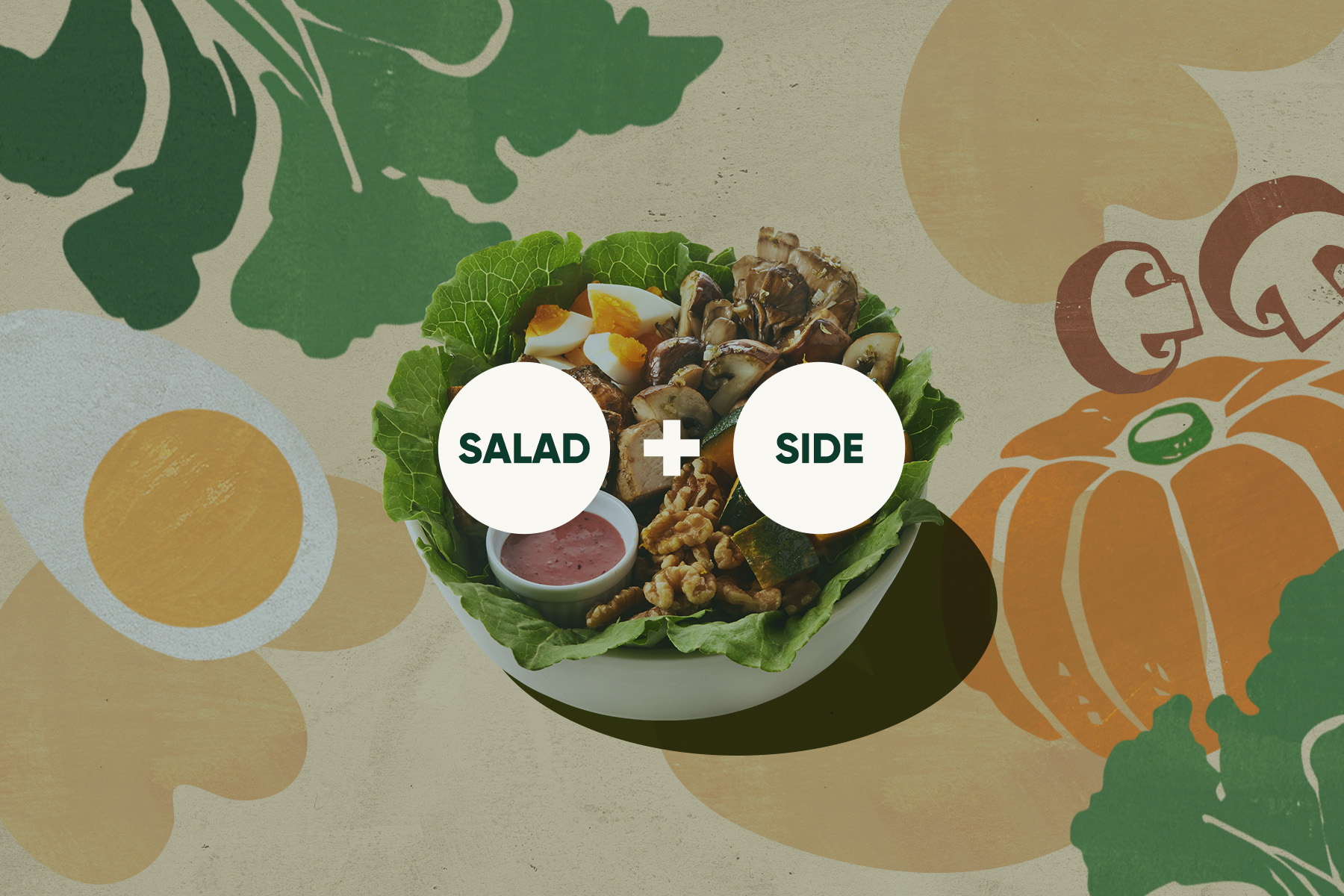 AUTUMN CHICKEN COBB COMBO SET