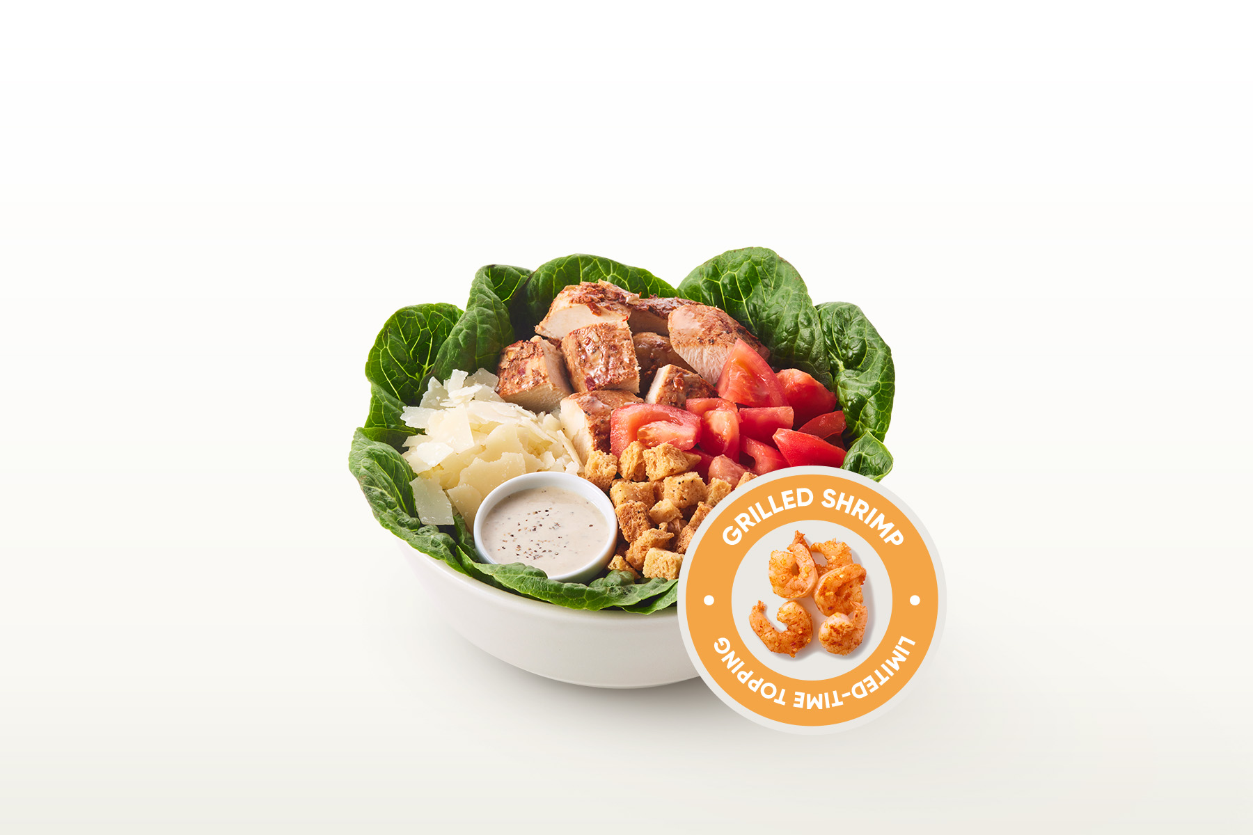 CHICKEN & SHRIMP CAESAR