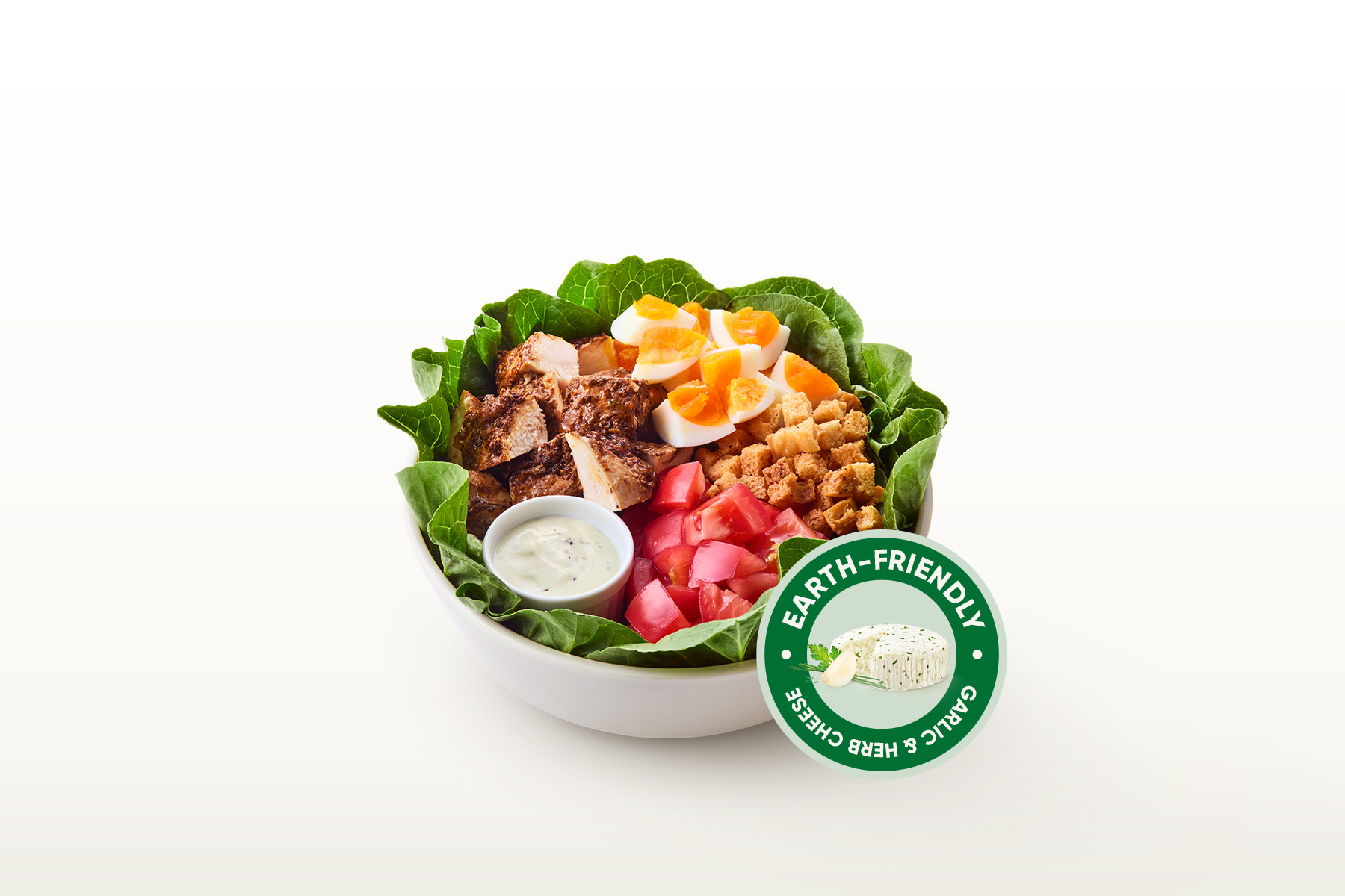 CLASSIC CHICKEN COBB with Boursin Garlic & Herb
