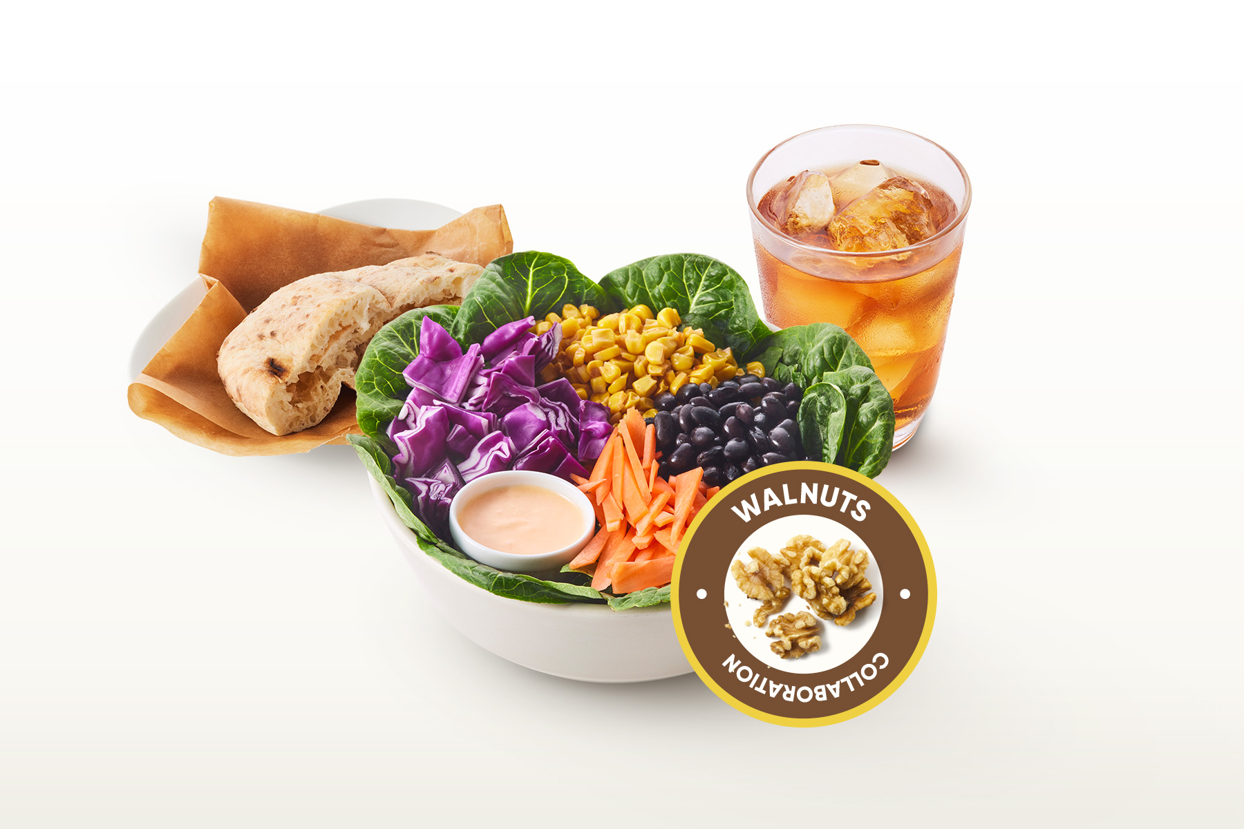 MARKET SALAD+WALNUTS TRIO SET