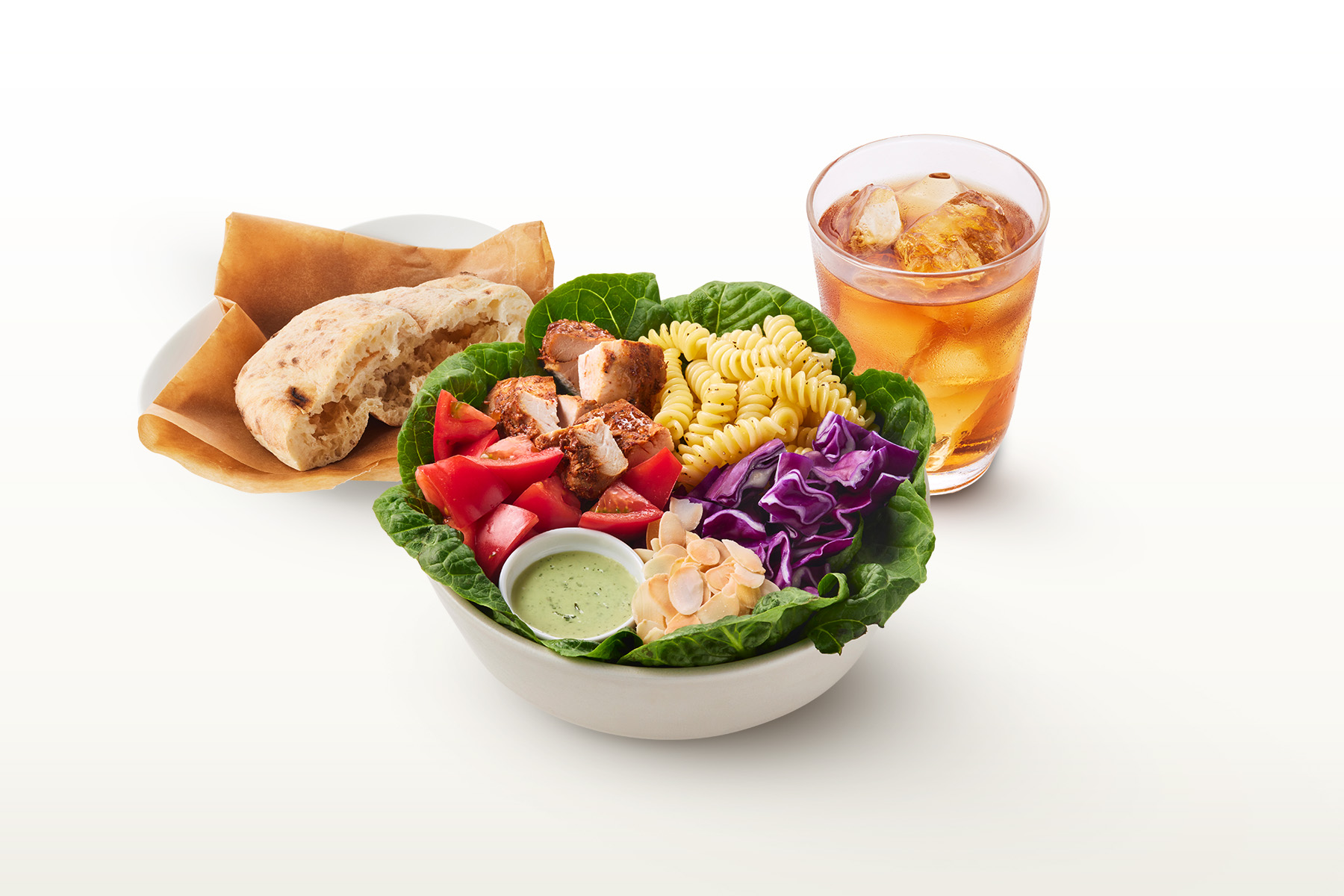 GREEN PASTA MIX + DRINK + SIDE SET