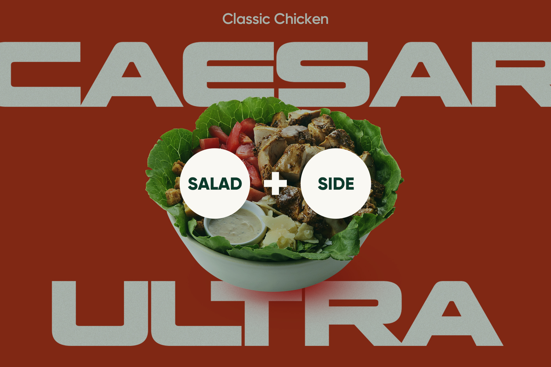 CLASSIC CHICKEN CAESAR ULTRA COMBO SET