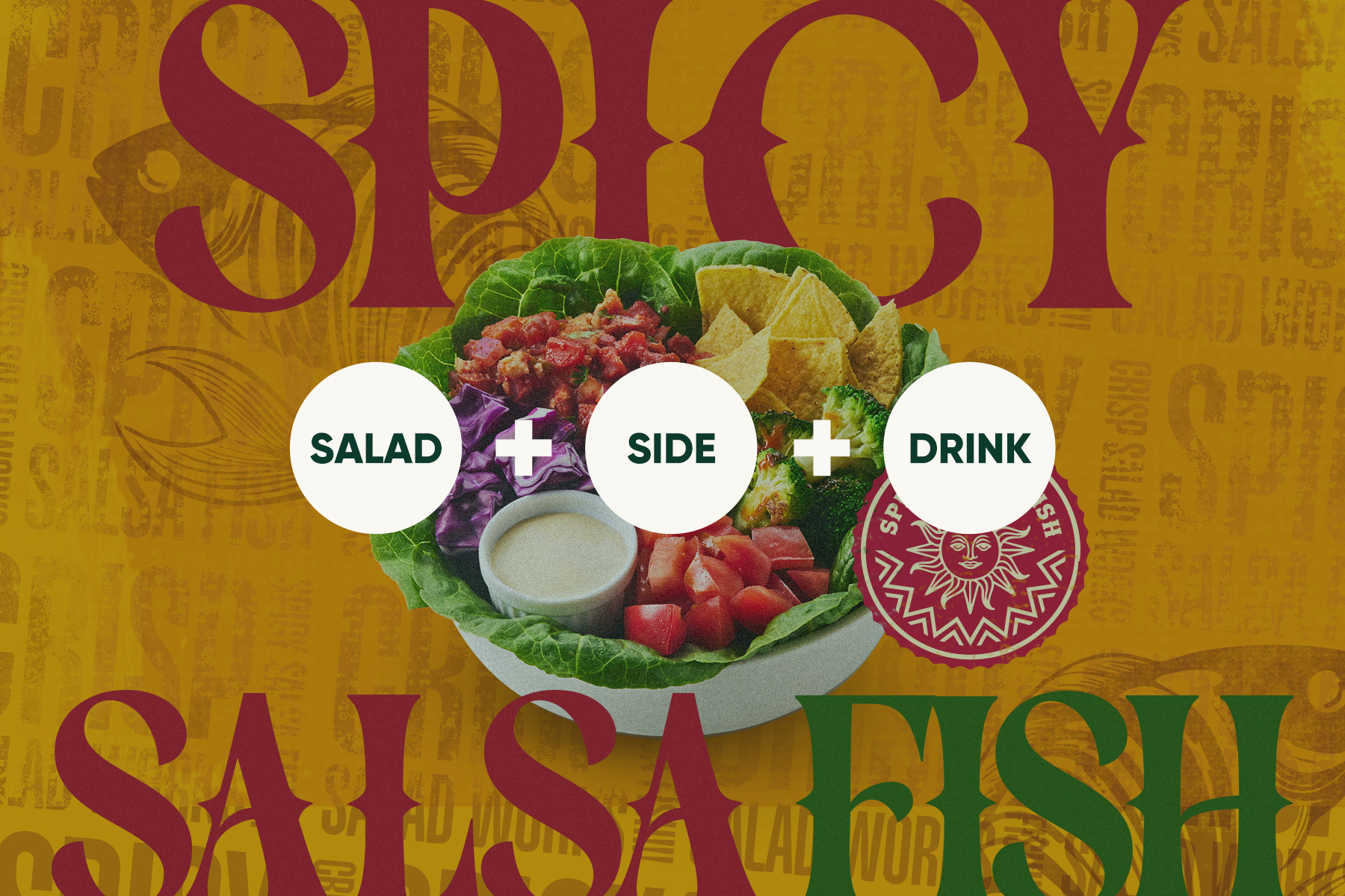 SPICY SALSA FISH TRIO SET