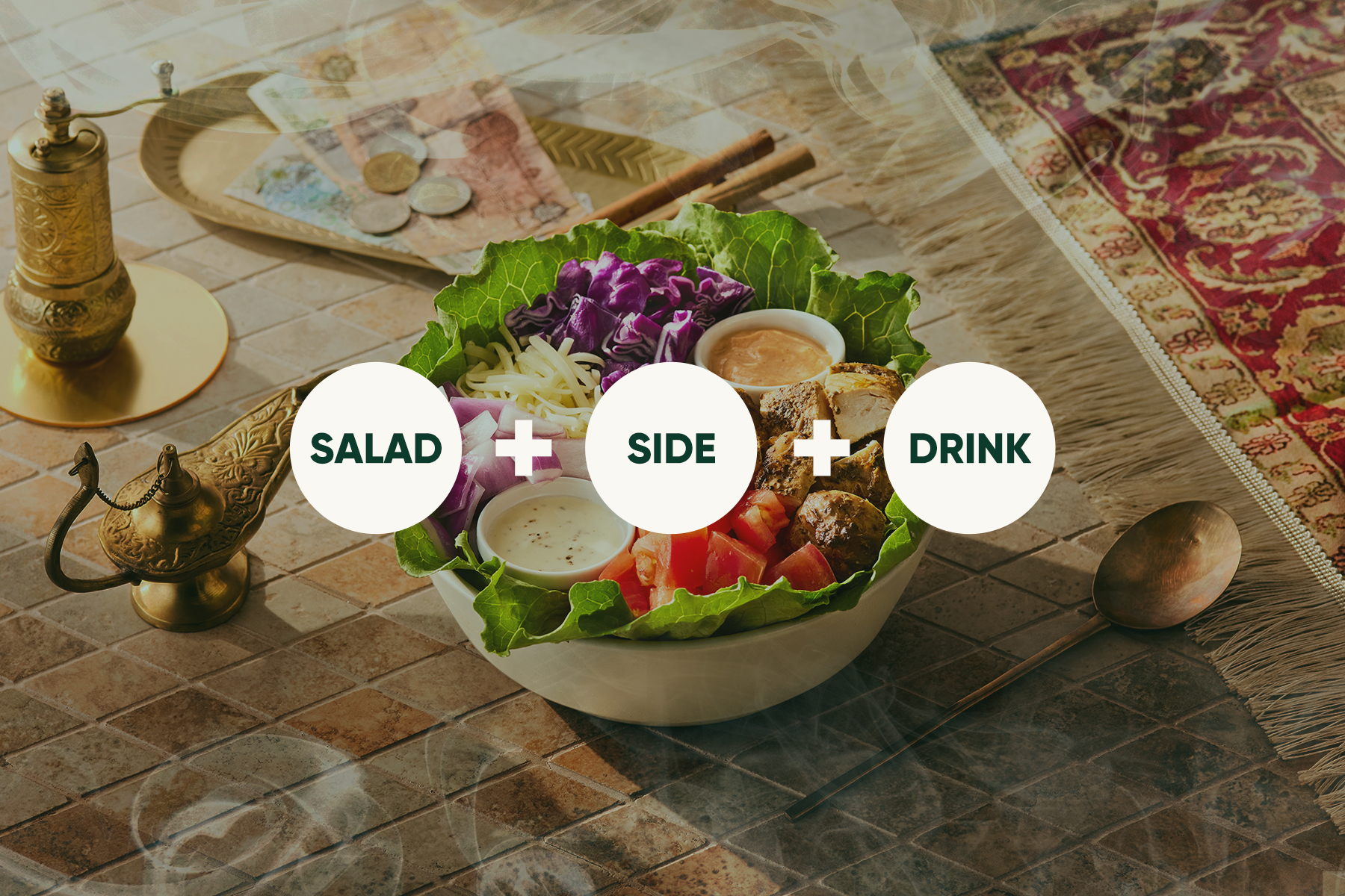 CHICKEN KEBAB TRIO SET