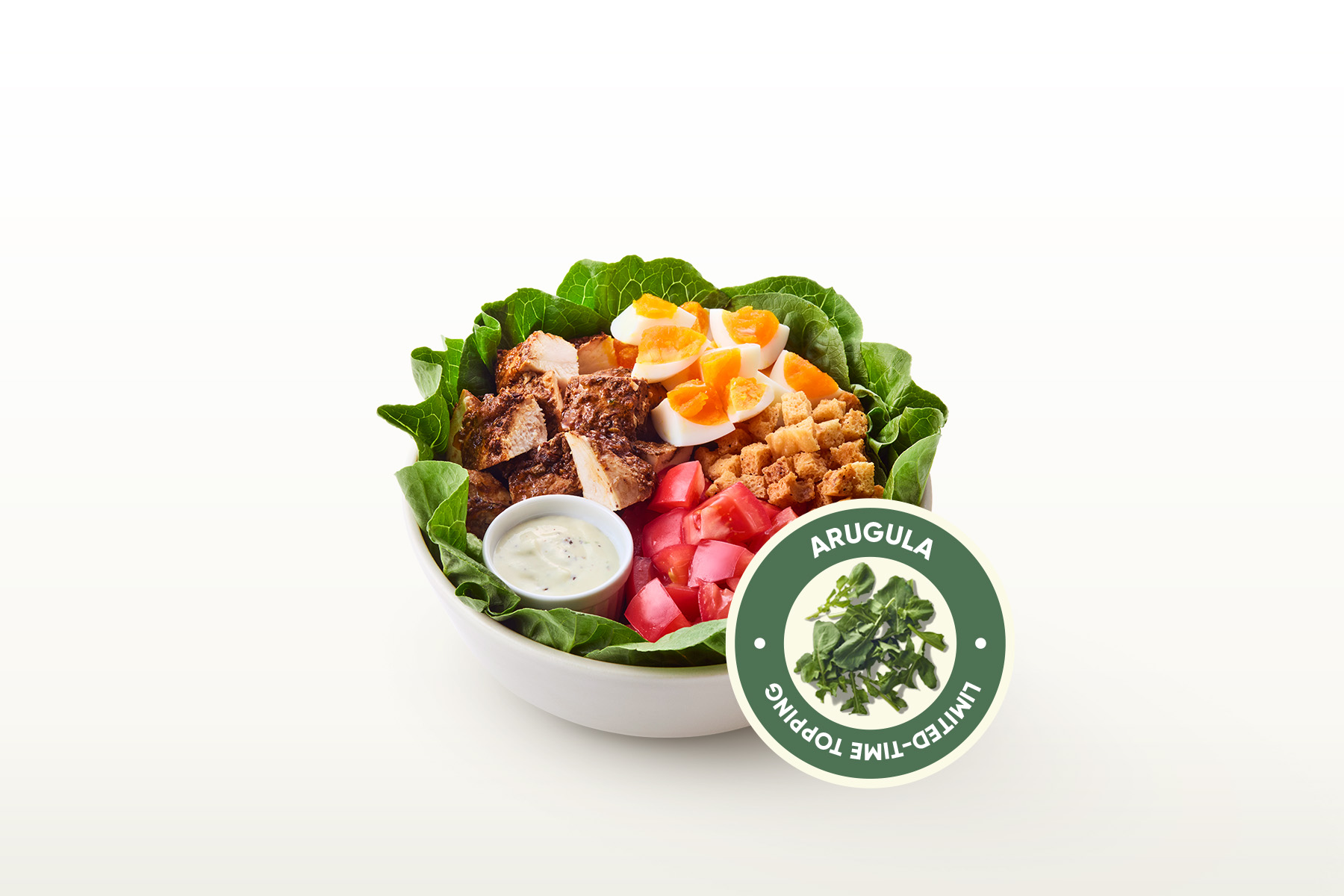 CLASSIC CHICKEN COBB + ARUGULA