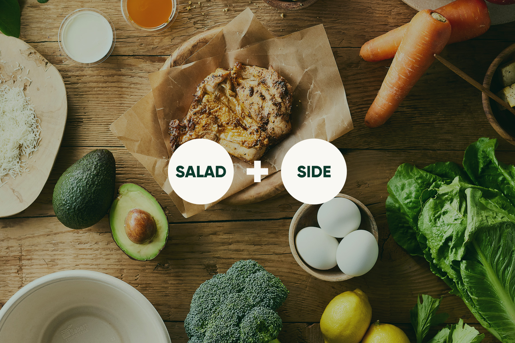 CUSTOM SALAD COMBO SET